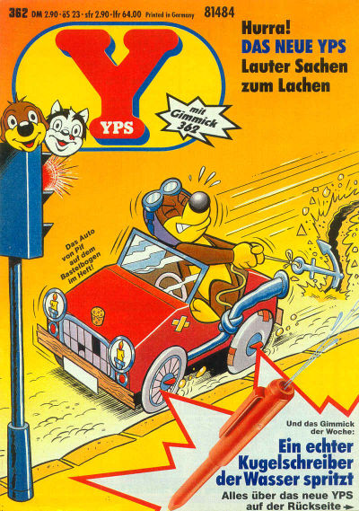 Cover for Yps (Gruner + Jahr, 1975 series) #362