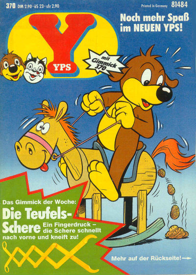 Cover for Yps (Gruner + Jahr, 1975 series) #370