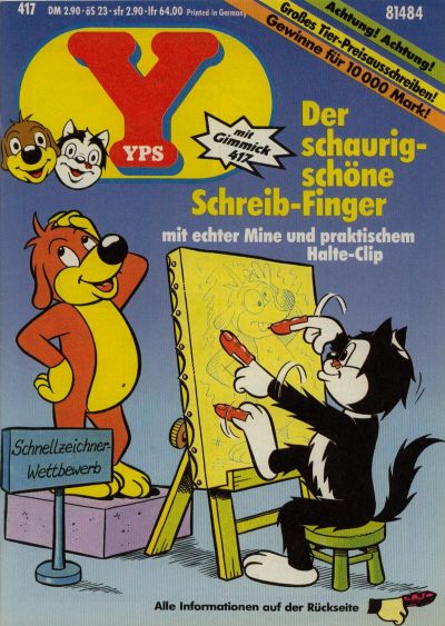 Cover for Yps (Gruner + Jahr, 1975 series) #417