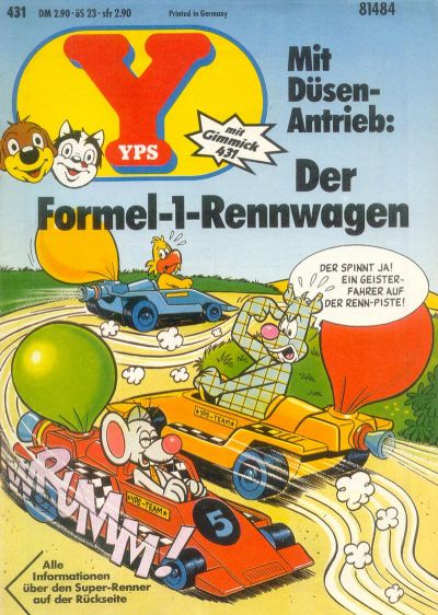 Cover for Yps (Gruner + Jahr, 1975 series) #431