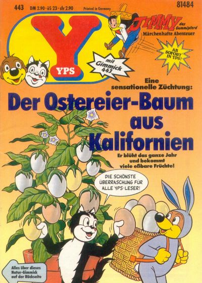 Cover for Yps (Gruner + Jahr, 1975 series) #443