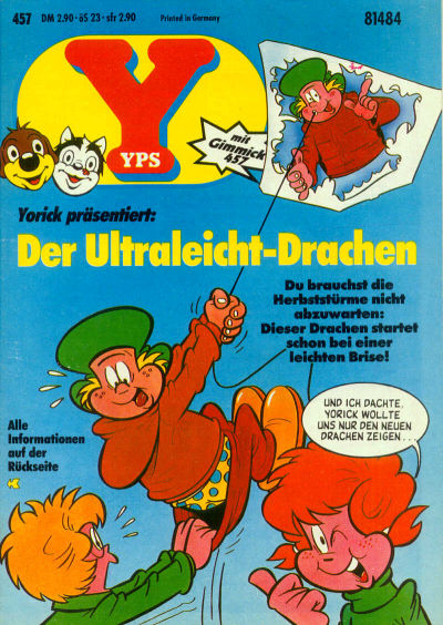 Cover for Yps (Gruner + Jahr, 1975 series) #457