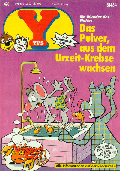 Cover for Yps (Gruner + Jahr, 1975 series) #476