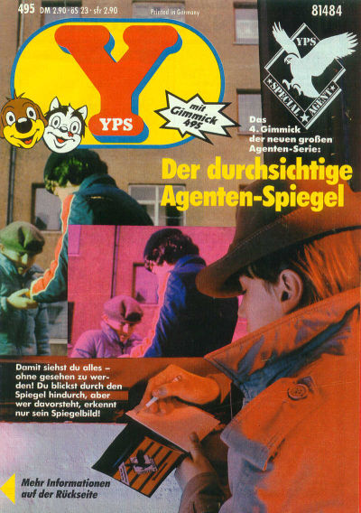 Cover for Yps (Gruner + Jahr, 1975 series) #495