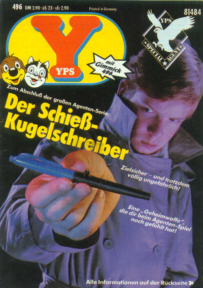 Cover for Yps (Gruner + Jahr, 1975 series) #496