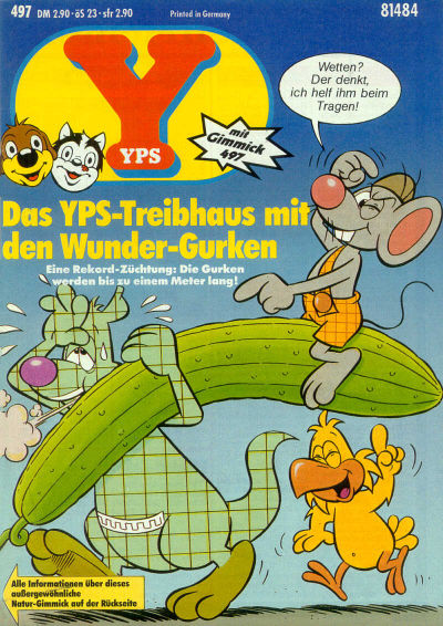 Cover for Yps (Gruner + Jahr, 1975 series) #497