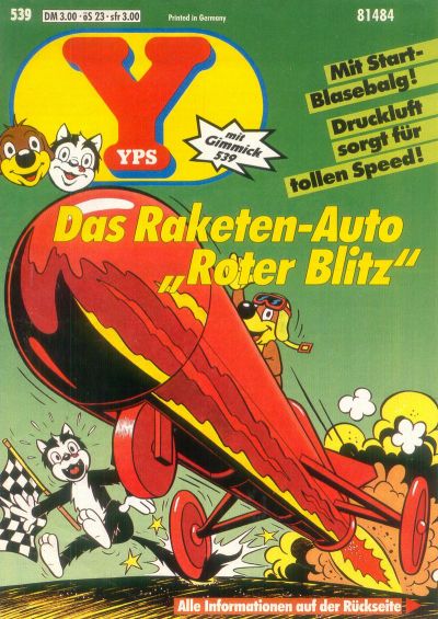 Cover for Yps (Gruner + Jahr, 1975 series) #539