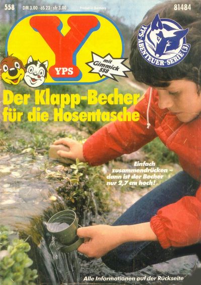 Cover for Yps (Gruner + Jahr, 1975 series) #558