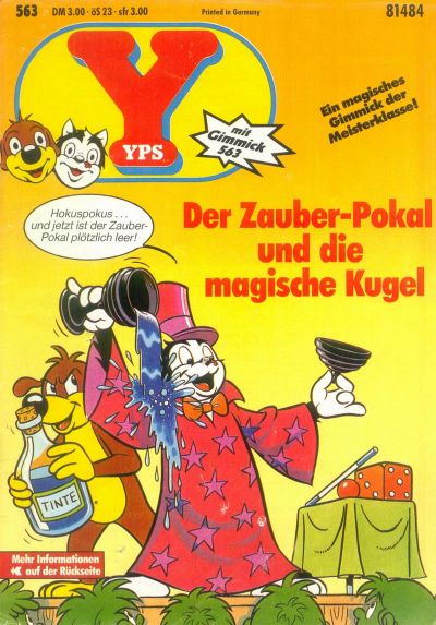 Cover for Yps (Gruner + Jahr, 1975 series) #563