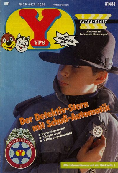 Cover for Yps (Gruner + Jahr, 1975 series) #601