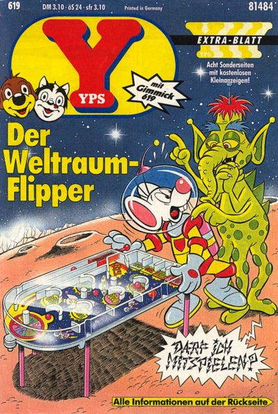 Cover for Yps (Gruner + Jahr, 1975 series) #619
