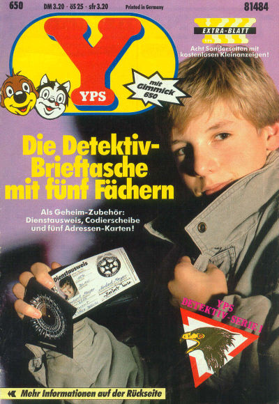 Cover for Yps (Gruner + Jahr, 1975 series) #650