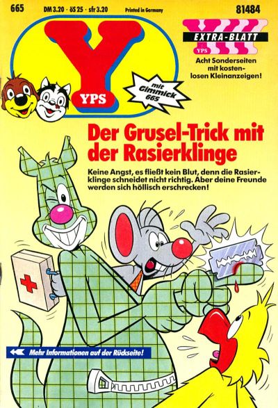 Cover for Yps (Gruner + Jahr, 1975 series) #665