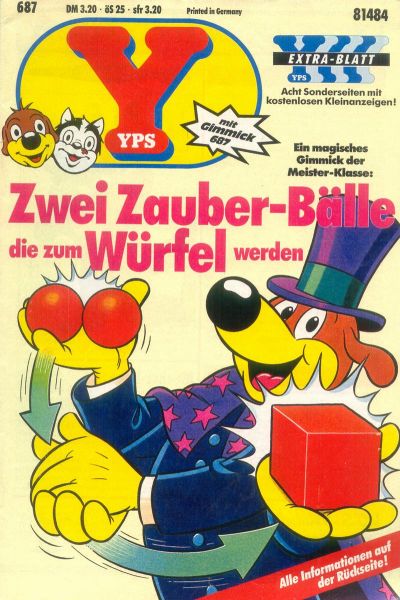 Cover for Yps (Gruner + Jahr, 1975 series) #687