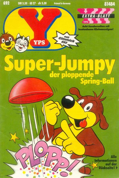 Cover for Yps (Gruner + Jahr, 1975 series) #692