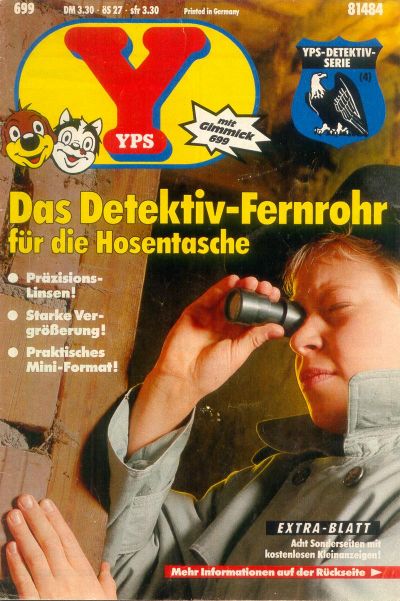 Cover for Yps (Gruner + Jahr, 1975 series) #699