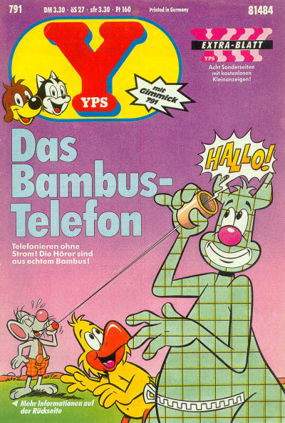 Cover for Yps (Gruner + Jahr, 1975 series) #791