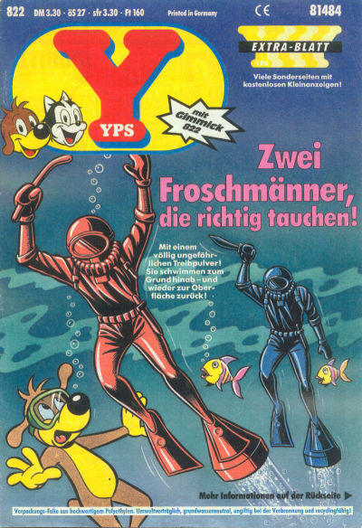 Cover for Yps (Gruner + Jahr, 1975 series) #822