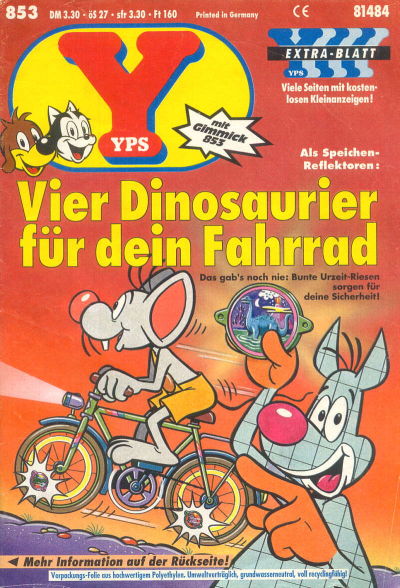 Cover for Yps (Gruner + Jahr, 1975 series) #853