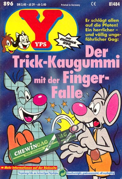 Cover for Yps (Gruner + Jahr, 1975 series) #896