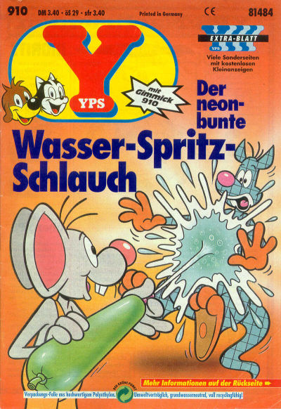 Cover for Yps (Gruner + Jahr, 1975 series) #910
