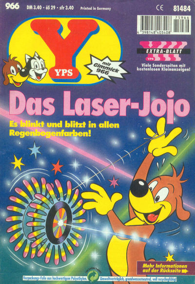 Cover for Yps (Gruner + Jahr, 1975 series) #966