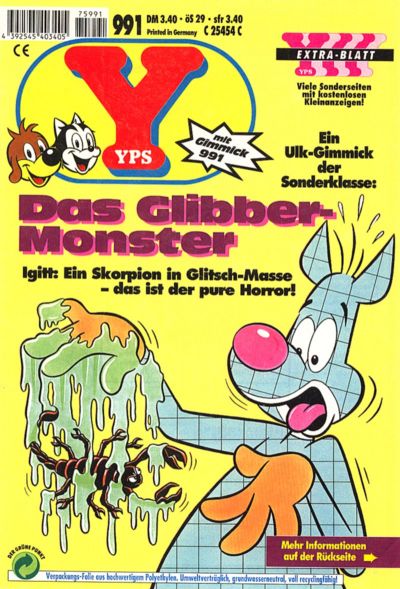Cover for Yps (Gruner + Jahr, 1975 series) #991