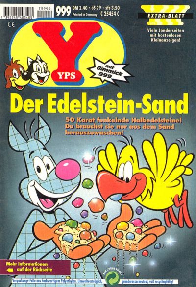 Cover for Yps (Gruner + Jahr, 1975 series) #999