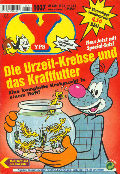 Cover for Yps (Gruner + Jahr, 1975 series) #1037