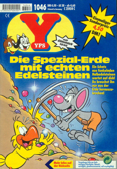 Cover for Yps (Gruner + Jahr, 1975 series) #1046