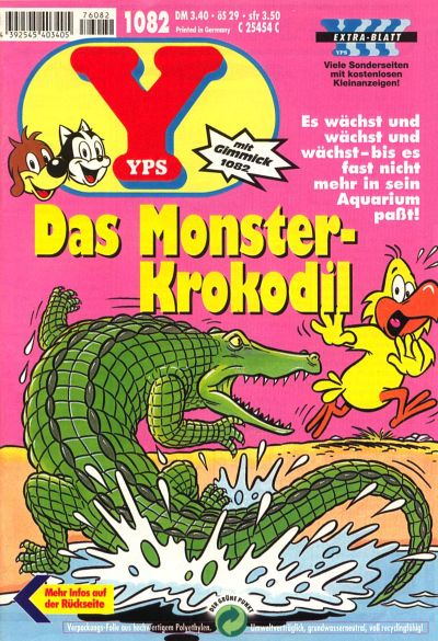 Cover for Yps (Gruner + Jahr, 1975 series) #1082