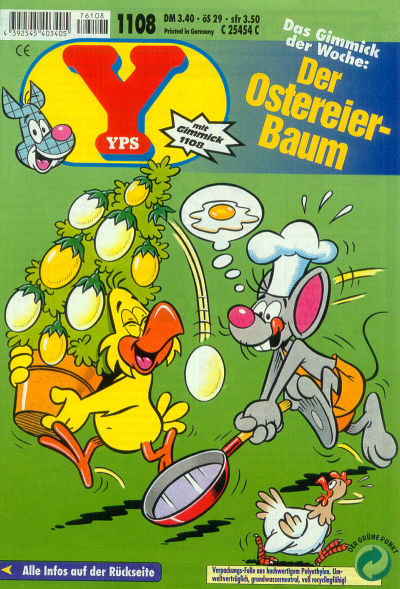 Cover for Yps (Gruner + Jahr, 1975 series) #1108