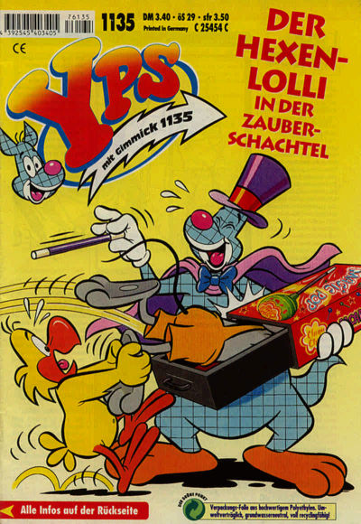Cover for Yps (Gruner + Jahr, 1975 series) #1135