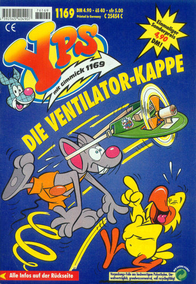 Cover for Yps (Gruner + Jahr, 1975 series) #1169