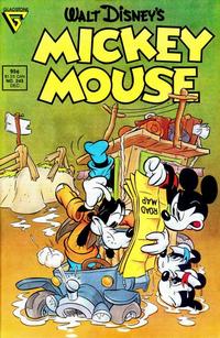 Cover Thumbnail for Mickey Mouse (Gladstone, 1986 series) #243 [Direct]