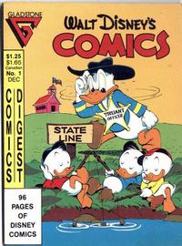 Cover Thumbnail for Walt Disney's Comics Digest (Gladstone, 1986 series) #1 [Direct]
