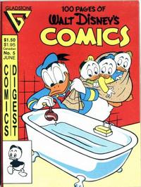 Cover Thumbnail for Walt Disney's Comics Digest (Gladstone, 1986 series) #5