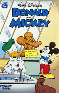Cover Thumbnail for Walt Disney's Donald and Mickey (Gladstone, 1993 series) #19 [Direct]