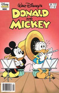 Cover Thumbnail for Walt Disney's Donald and Mickey (Gladstone, 1993 series) #21 [Newsstand]
