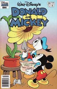 Cover Thumbnail for Walt Disney's Donald and Mickey (Gladstone, 1993 series) #24 [Newsstand]