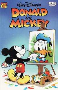 Cover Thumbnail for Walt Disney's Donald and Mickey (Gladstone, 1993 series) #28