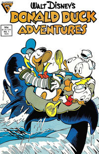 Cover Thumbnail for Walt Disney's Donald Duck Adventures (Gladstone, 1987 series) #1 [Direct]