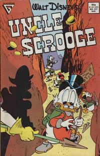 Cover Thumbnail for Walt Disney's Uncle Scrooge (Gladstone, 1986 series) #217 [Direct]