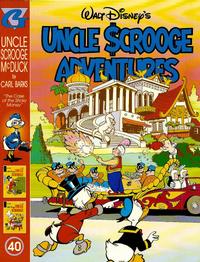 Cover Thumbnail for Walt Disney's Uncle Scrooge Adventures in Color (Gladstone, 1996 series) #40