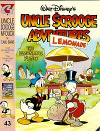 Cover Thumbnail for Walt Disney's Uncle Scrooge Adventures in Color (Gladstone, 1996 series) #43