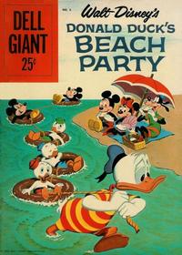 Cover Thumbnail for Walt Disney's Donald Duck Beach Party (Dell, 1954 series) #6