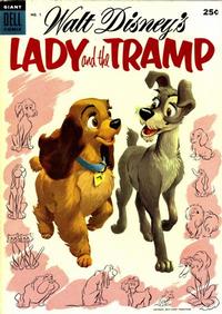 Cover Thumbnail for Walt Disney's Lady and the Tramp (Dell, 1955 series) #1