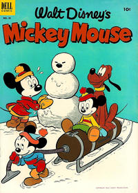Cover Thumbnail for Walt Disney's Mickey Mouse (Dell, 1952 series) #29