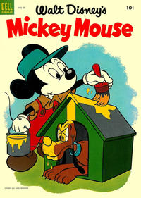 Cover for Walt Disney's Mickey Mouse (Dell, 1952 series) #33