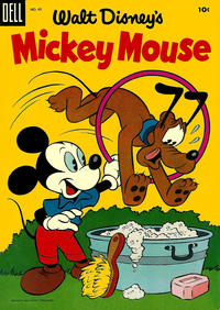 Cover Thumbnail for Walt Disney's Mickey Mouse (Dell, 1952 series) #43